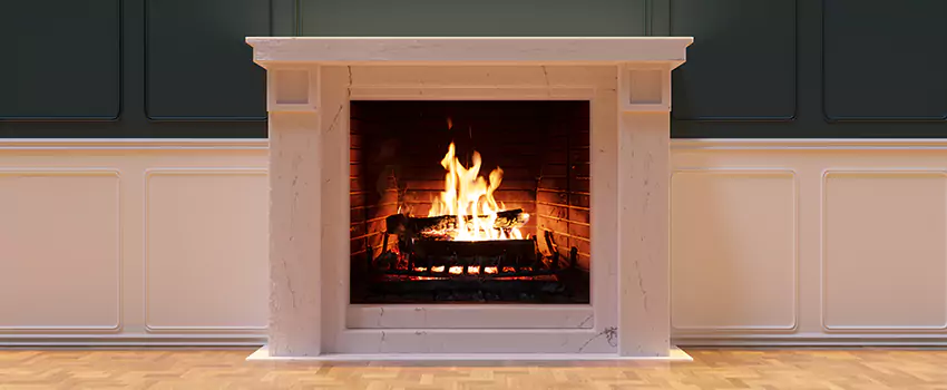 Open Flame Wood-Burning Fireplace Installation Services in Moraga, California