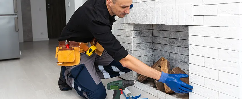 Fireplace Damaged Damper Frame Repair Services in Moraga, California