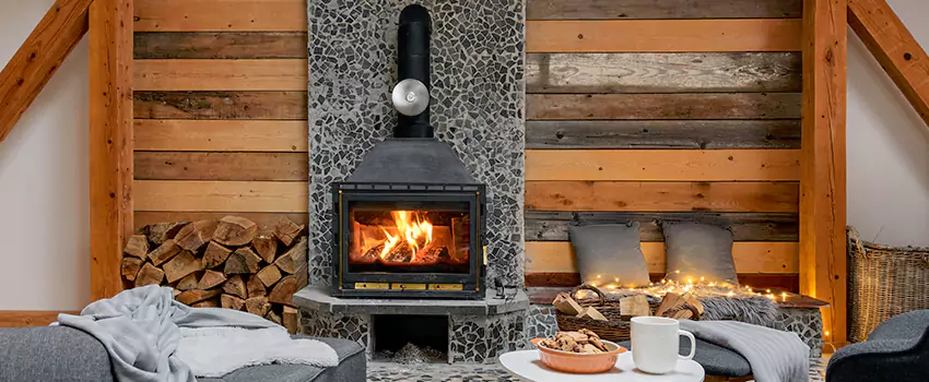 Thelin Hearth Products Direct Vent Gas Stove Fireplace Inspection in Moraga, California